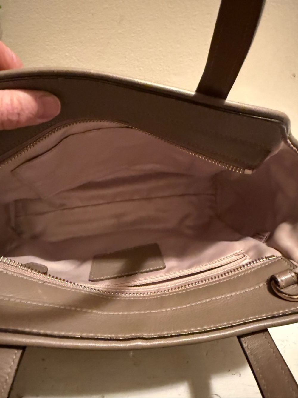 COACH F32944 TAYLOR BETTE TAUPE LEATHER MINI TOTE CROSS-BODY BAG EUC, $258 - Picture 10 of 12
